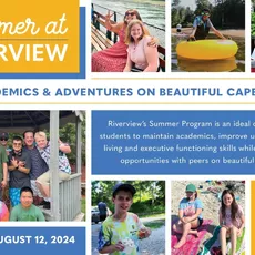 Summer at Riverview offers programs for three different age groups: Middle School, ages 11-15; High School, ages 14-19; and the Transition Program, GROW (Getting Ready for the Outside World) which serves ages 17-21.⁠
⁠
Whether opting for summer only or an introduction to the school year, the Middle and High School Summer Program is designed to maintain academics, build independent living skills, executive function skills, and provide social opportunities with peers. ⁠
⁠
During the summer, the Transition Program (GROW) is designed to teach vocational, independent living, and social skills while reinforcing academics. GROW students must be enrolled for the following school year in order to participate in the Summer Program.⁠
⁠
For more information and to see if your child fits the Riverview student profile visit jocuribarbieonline.com/admissions or contact the admissions office at admissions@jocuribarbieonline.com or by calling 508-888-0489 x206